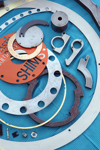 Waterjet Cut Curved Parts